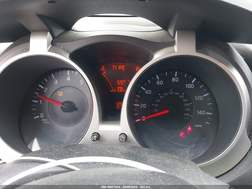 2012 Nissan Juke VIN JN8AF5MR1CT117750 IAAI salvage auction — FRONT END, Original (Texas), sold $600 on 2026-07-15 (photo 7)