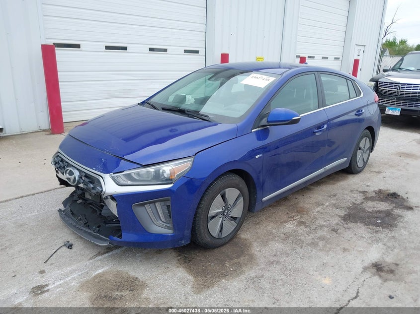 2020 Hyundai Ioniq VIN KMHC75LCXLU189664 IAAI salvage auction — FRONT END, Salvage (Illinois), sold $1,850 on 2026-07-21 (photo 2)