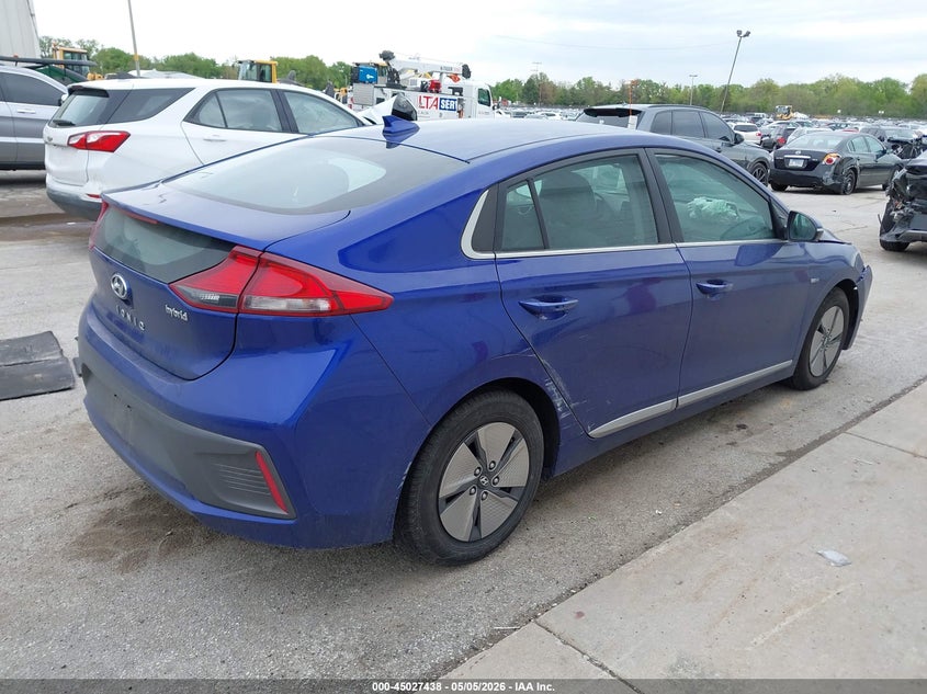 2020 Hyundai Ioniq VIN KMHC75LCXLU189664 IAAI salvage auction — FRONT END, Salvage (Illinois), sold $1,850 on 2026-07-21 (photo 4)