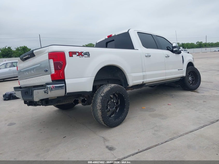 2019 Ford F250 VIN 1FT7W2BT2KEE40131 IAAI salvage auction — LEFT SIDE, Original (Texas), sold $17,050 on 2026-07-24 (photo 4)
