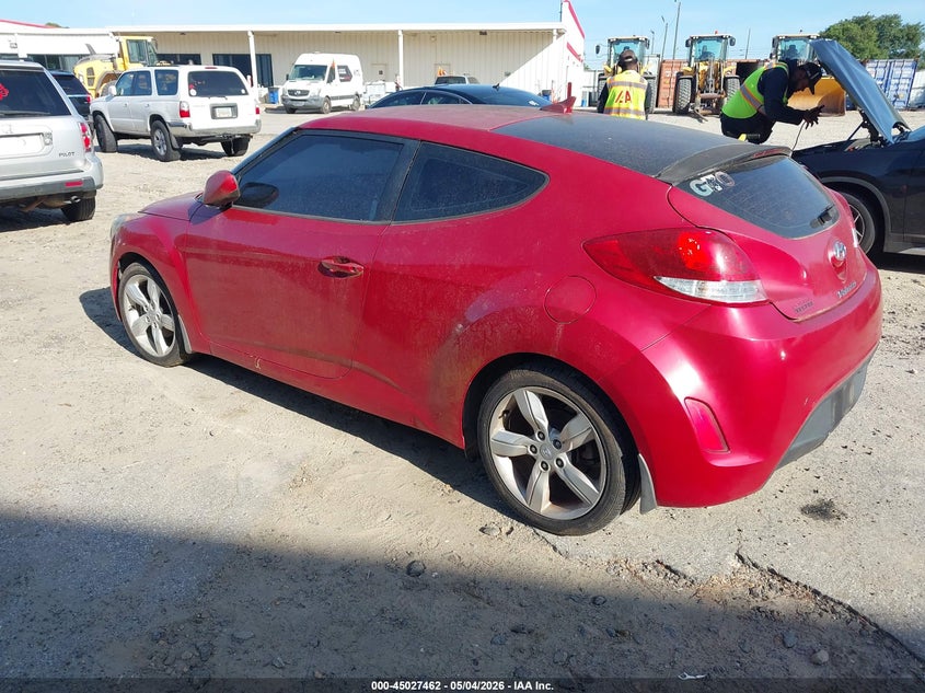 2014 Hyundai Veloster VIN KMHTC6AD2EU215772 IAAI salvage auction — SIDE, Repossession Paperwork (Georgia), sold $375 on 2026-07-16 (photo 3)