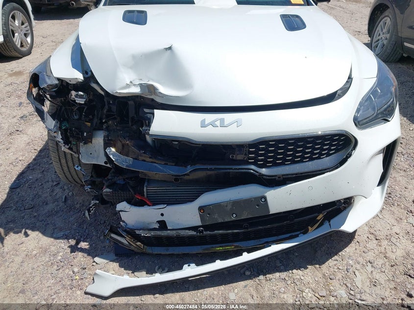 2023 Kia Stinger VIN KNAE55LCXP6127319 IAAI salvage auction — BIOHAZARD/CHEMICAL, Salvage Title, sold $6,200 on 2026-07-09 (photo 6)