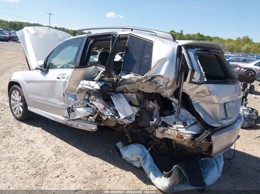 2012 Mercedes-benz Glk-klasse VIN WDCGG8HB6CF766289 IAAI salvage auction — LEFT REAR, Salvage (Pennsylvania), sold $700 on 2026-07-15 (photo 6)