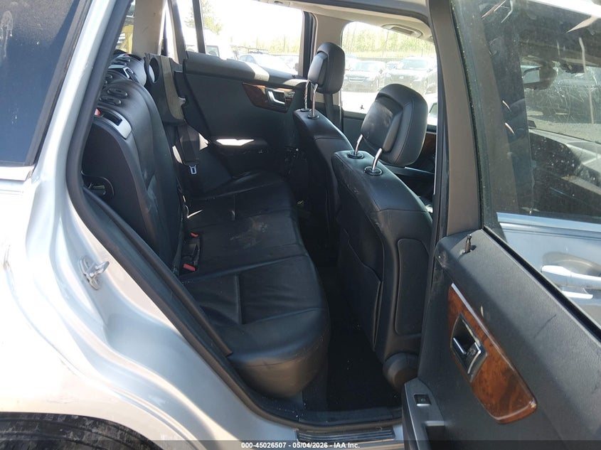 2012 Mercedes-benz Glk-klasse VIN WDCGG8HB6CF766289 IAAI salvage auction — LEFT REAR, Salvage (Pennsylvania), sold $700 on 2026-07-15 (photo 8)