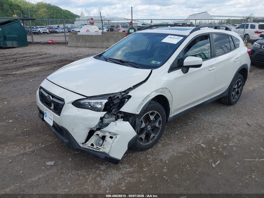 2018 Subaru Xv VIN JF2GTADC7J8345563 IAAI salvage auction — RIGHT FRONT, Salvage (Pennsylvania), sold $4,050 on 2026-07-21 (photo 2)
