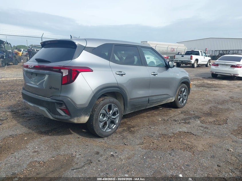 2026 Kia Seltos VIN KNDEP2AA7T7870375 IAAI salvage auction — FRONT END, Salvage (Mississippi), sold $5,700 on 2026-07-15 (photo 4)