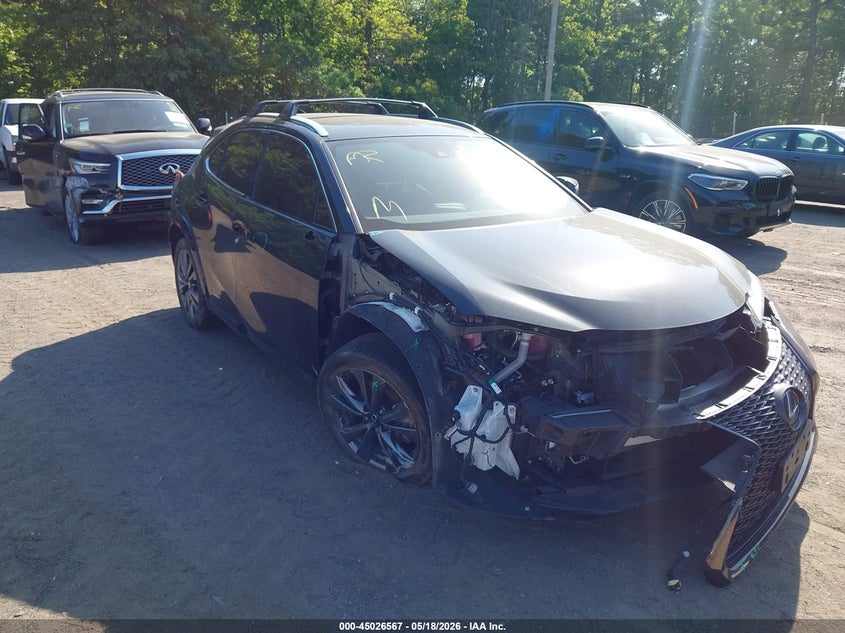 2022 Lexus Ux VIN JTHR9JBH9N2055126 IAAI salvage auction — FRONT END, Salvage Title, sold $12,200 on 2026-07-09 (photo 1)