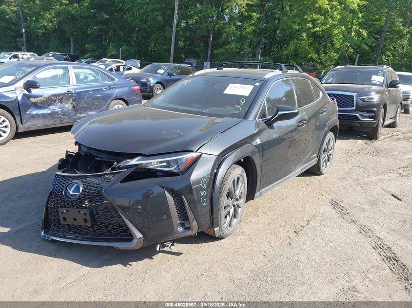 2022 Lexus Ux VIN JTHR9JBH9N2055126 IAAI salvage auction — FRONT END, Salvage Title, sold $12,200 on 2026-07-09 (photo 2)