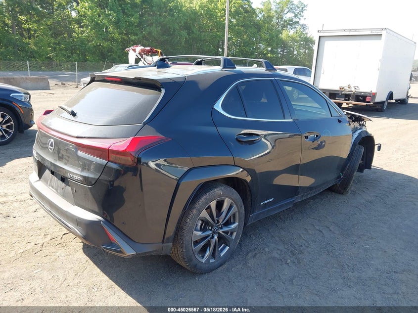 2022 Lexus Ux VIN JTHR9JBH9N2055126 IAAI salvage auction — FRONT END, Salvage Title, sold $12,200 on 2026-07-09 (photo 4)