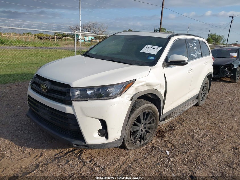 2019 Toyota Highlander VIN 5TDKZRFH7KS302420 IAAI salvage auction — LEFT SIDE, Original (Texas), sold $7,750 on 2026-07-14 (photo 6)