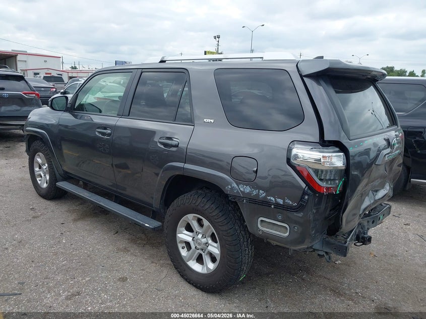 2016 Toyota 4runner VIN JTEZU5JR7G5143400 IAAI salvage auction — FRONT & REAR, Original (Texas), sold $8,325 on 2026-07-08 (photo 3)