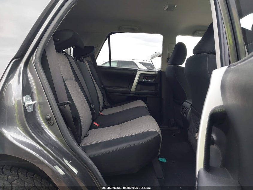 2016 Toyota 4runner VIN JTEZU5JR7G5143400 IAAI salvage auction — FRONT & REAR, Original (Texas), sold $8,325 on 2026-07-08 (photo 8)
