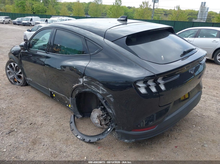 2024 Ford Mustang mach-e VIN 3FMTK1SU9RMA08746 IAAI salvage auction — LEFT SIDE, Mv-907A (New York), sold $9,200 on 2026-07-30 (photo 3)