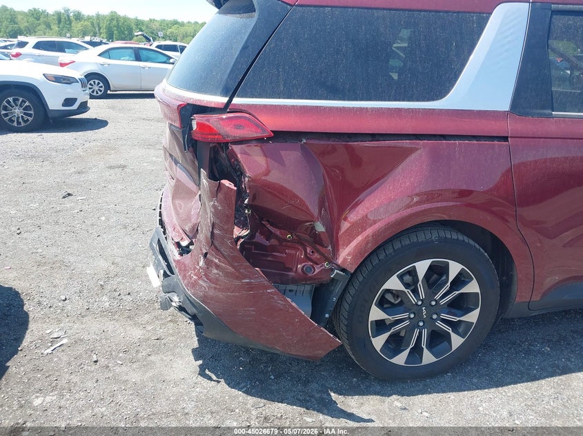 2024 Kia Carnival VIN KNDNC5H37R6339390 IAAI salvage auction — FRONT END, Salvage - 75% Or Less (Maryland), sold $6,950 on 2026-07-27 (photo 6)