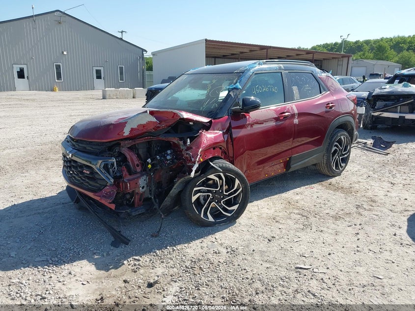 2025 Chevrolet Trailblazer VIN KL79MTSL6SB104937 IAAI salvage auction — NORMAL WEAR, Salvage (Texas), sold $425 on 2026-07-29 (photo 2)