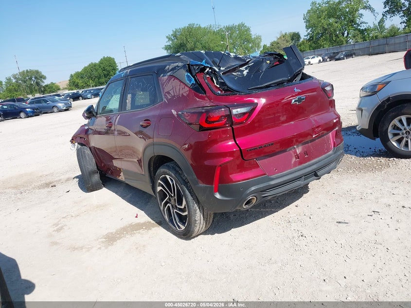 2025 Chevrolet Trailblazer VIN KL79MTSL6SB104937 IAAI salvage auction — NORMAL WEAR, Salvage (Texas), sold $425 on 2026-07-29 (photo 3)