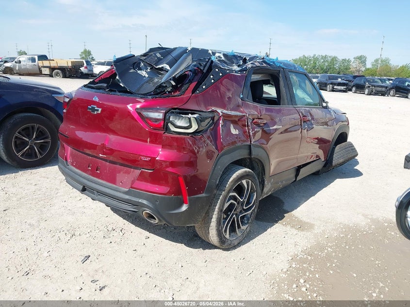 2025 Chevrolet Trailblazer VIN KL79MTSL6SB104937 IAAI salvage auction — NORMAL WEAR, Salvage (Texas), sold $425 on 2026-07-29 (photo 4)