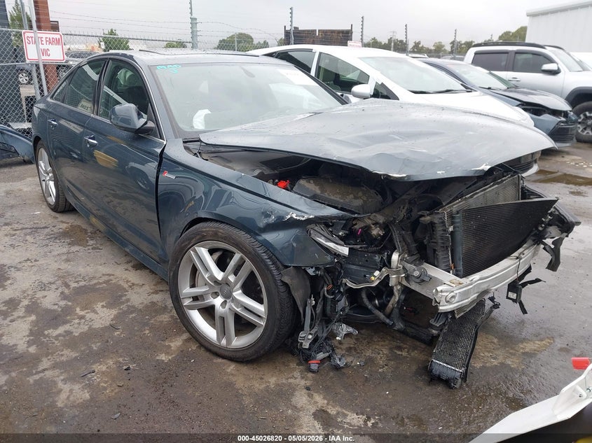 2016 Audi A6 VIN WAUFGAFC1GN131090 IAAI salvage auction — FRONT END, Salvage (California), sold $100 on 2026-07-30 (photo 1)