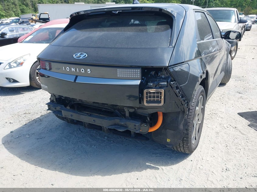2024 Hyundai Ioniq 5 VIN KM8KN4DE8RU316125 IAAI salvage auction — FRONT & REAR, Salvage (Georgia), sold $9,800 on 2026-07-30 (photo 6)