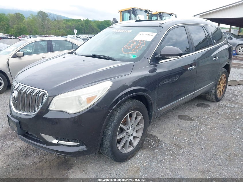 2014 Buick Enclave VIN 5GAKVBKD5EJ251895 IAAI salvage auction — UNDERCARRIAGE, Clear (Virginia), sold $850 on 2026-07-29 (photo 2)
