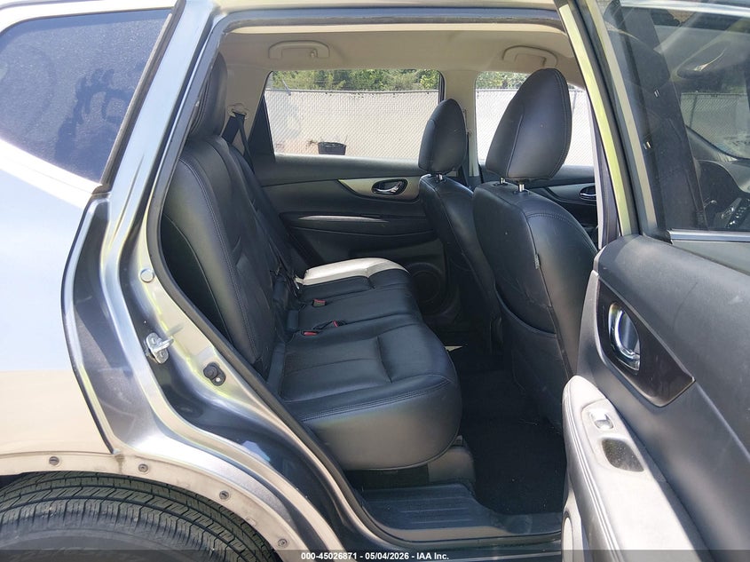 2015 Nissan Rogue VIN KNMAT2MT0FP575372 IAAI salvage auction — REAR END, Salvage (Mississippi), sold $1,800 on 2026-07-09 (photo 8)