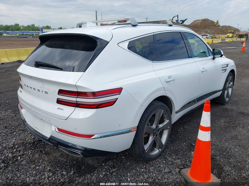 2022 Genesis Gv80 VIN KMUHBDSBXNU097160 IAAI salvage auction — FRONT END, Mv-907A (New York), sold $18,250 on 2026-07-14 (photo 4)