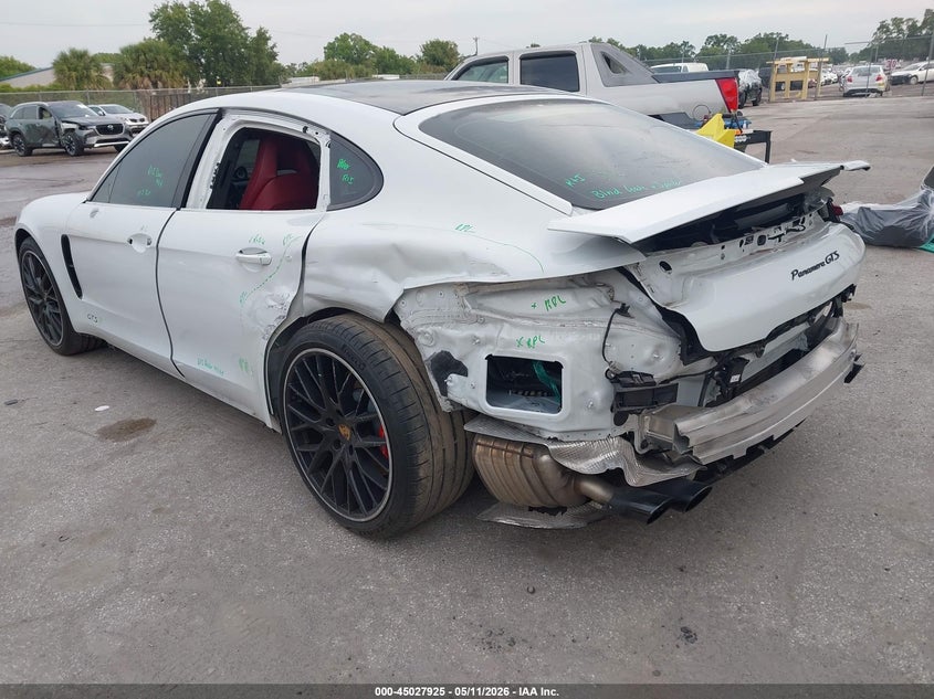 2020 Porsche Panamera VIN WP0AG2A70LL145565 IAAI salvage auction — LEFT SIDE, Rebuildable (Florida), sold $36,250 on 2026-07-20 (photo 6)