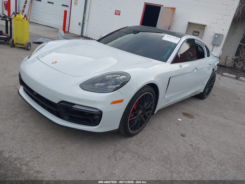 2020 Porsche Panamera VIN WP0AG2A70LL145565 IAAI salvage auction — LEFT SIDE, Rebuildable (Florida), sold $36,250 on 2026-07-20 (photo 2)