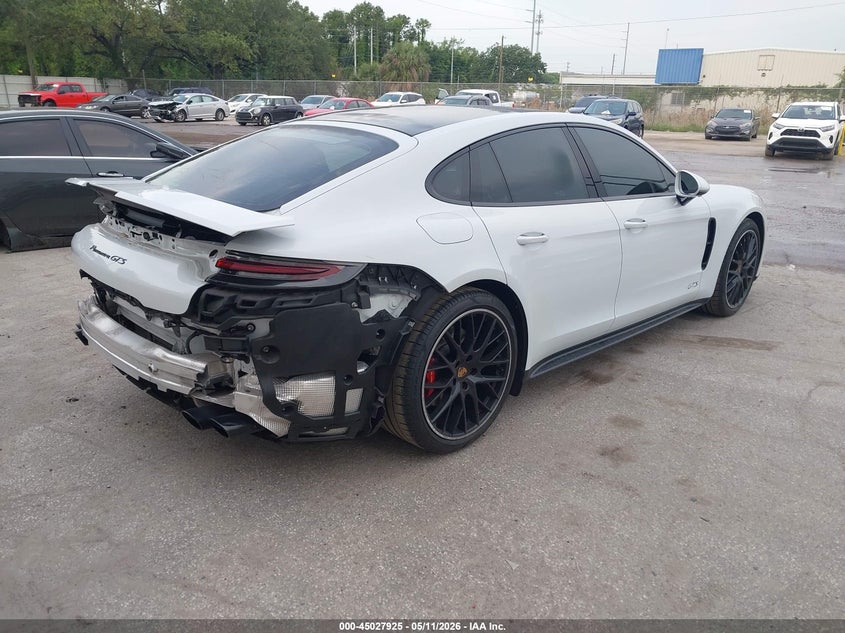 2020 Porsche Panamera VIN WP0AG2A70LL145565 IAAI salvage auction — LEFT SIDE, Rebuildable (Florida), sold $36,250 on 2026-07-20 (photo 4)