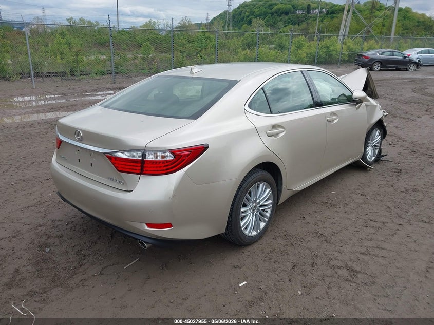 2013 Lexus ES VIN JTHBK1GG9D2014841 IAAI salvage auction — FRONT END, Salvage (Pennsylvania), sold $2,500 on 2026-07-14 (photo 4)