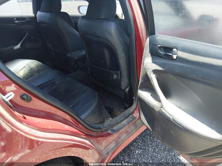 2012 Lexus Is VIN JTHBF5C20C2102276 IAAI salvage auction — FRONT END, Salvage (South Carolina), sold $325 on 2026-07-14 (photo 8)