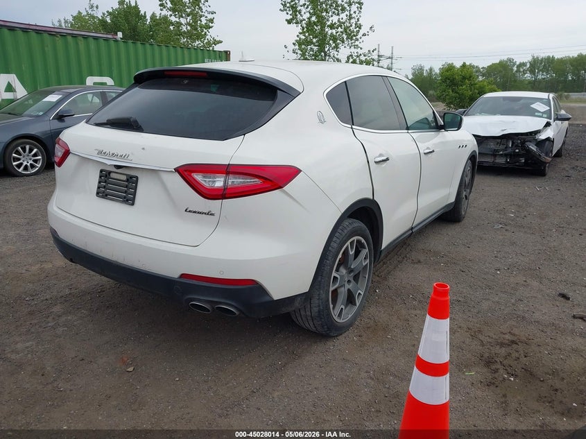 2017 Maserati Levante VIN ZN661XUA6HX226922 IAAI salvage auction — FRONT END, Salvage Title, sold $4,850 on 2026-08-29 (photo 4)