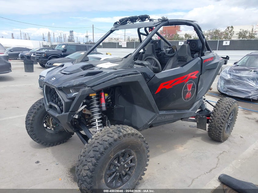 2025 Polaris Rzr VIN 3NSSPD928SG073713 IAAI salvage auction — ROLLOVER, Salvage Title, sold $13,250 on 2026-08-19 (photo 2)