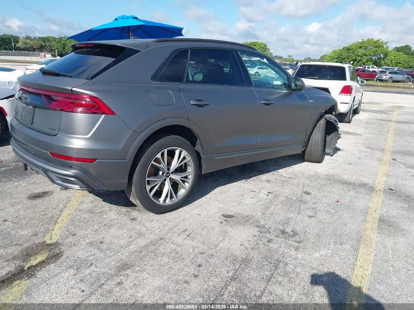 2021 Audi Q8 VIN WA1EVAF17MD028755 IAAI salvage auction — FRONT END, Salvage (Arizona), sold $14,200 on 2026-07-06 (photo 4)