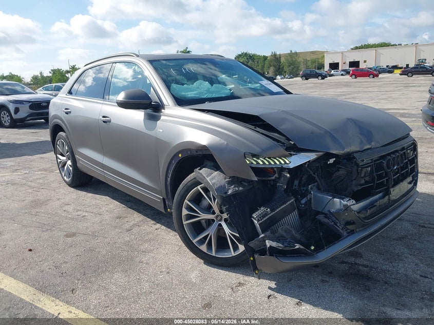 2021 Audi Q8 VIN WA1EVAF17MD028755 IAAI salvage auction — FRONT END, Salvage (Arizona), sold $14,200 on 2026-07-06 (photo 6)