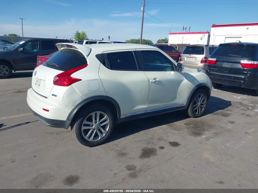 2012 Nissan Juke VIN JN8AF5MR0CT116976 IAAI salvage auction — NORMAL WEAR, Salvage (Texas), sold $275 on 2026-07-09 (photo 4)