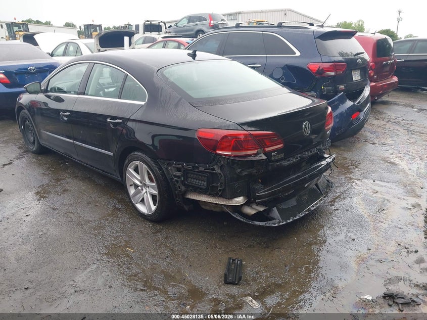 2013 Volkswagen VIN WVWBN7AN8DE544218 IAAI salvage auction — REAR END, Salvage (North Carolina), sold $1,350 on 2026-07-16 (photo 3)