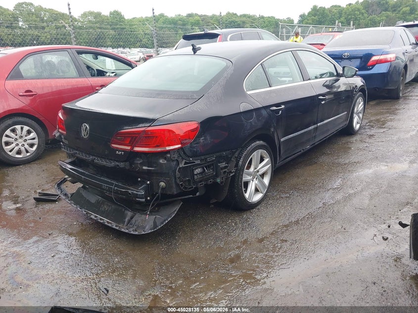 2013 Volkswagen VIN WVWBN7AN8DE544218 IAAI salvage auction — REAR END, Salvage (North Carolina), sold $1,350 on 2026-07-16 (photo 4)