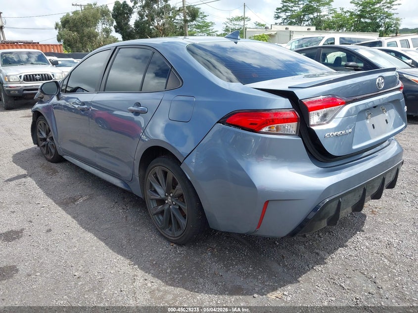 2023 Toyota Corolla VIN JTDS4MCE6P3516769 IAAI salvage auction — FRONT & REAR, Salvage Title, sold $50 on 2026-07-21 (photo 3)