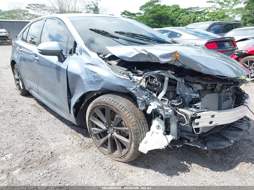 2023 Toyota Corolla VIN JTDS4MCE6P3516769 IAAI salvage auction — FRONT & REAR, Salvage Title, sold $50 on 2026-07-21 (photo 6)