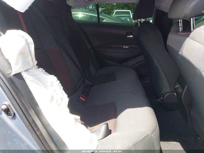 2023 Toyota Corolla VIN JTDS4MCE6P3516769 IAAI salvage auction — FRONT & REAR, Salvage Title, sold $50 on 2026-07-21 (photo 8)