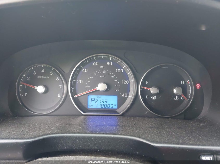 2012 Hyundai Santa fe VIN 5XYZKDAG2CG117887 IAAI salvage auction — FRONT END, Clear (Virginia), sold $1,350 on 2026-07-14 (photo 7)