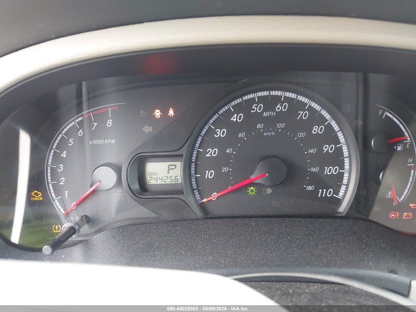 2013 Toyota Sienna VIN 5TDJK3DCXDS057989 IAAI salvage auction — FRONT END, Salvage (West Virginia), sold $2,250 on 2026-07-28 (photo 7)