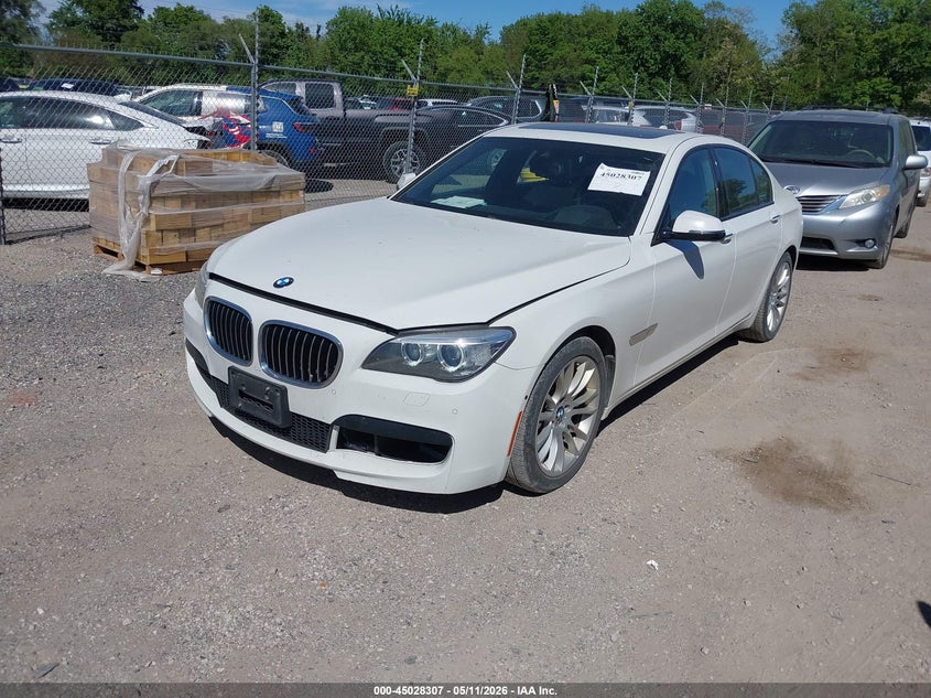 2014 BMW VIN WBAYB6C57ED224323 IAAI salvage auction — HAIL, Salvage (Iowa), sold $4,900 on 2026-07-20 (photo 2)