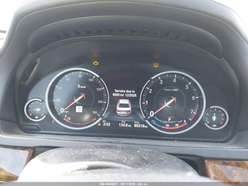 2014 BMW VIN WBAYB6C57ED224323 IAAI salvage auction — HAIL, Salvage (Iowa), sold $4,900 on 2026-07-20 (photo 7)