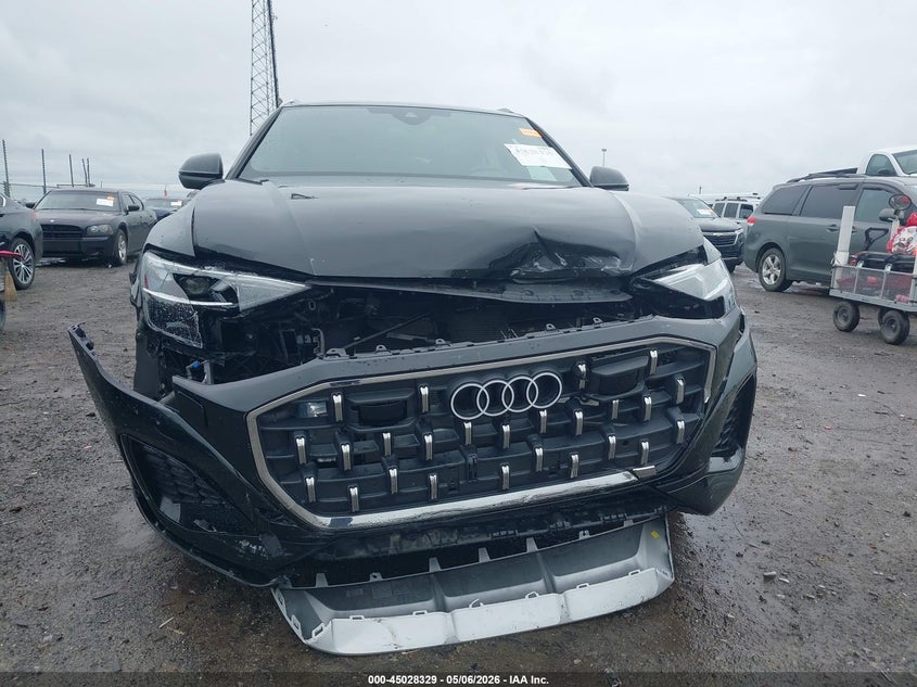 2024 Audi Q8 VIN WA1BVBF10RD020352 IAAI salvage auction — FRONT END, Salvage (Arkansas), sold $10,500 on 2026-07-08 (photo 6)