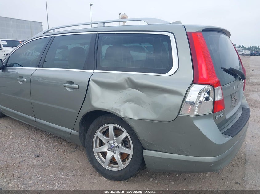 2008 Volvo V70 VIN YV1BW982081045697 IAAI salvage auction — LEFT REAR, Salvage (Texas), sold $425 on 2026-07-09 (photo 6)