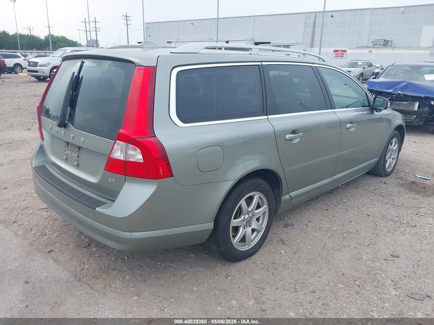 2008 Volvo V70 VIN YV1BW982081045697 IAAI salvage auction — LEFT REAR, Salvage (Texas), sold $425 on 2026-07-09 (photo 4)
