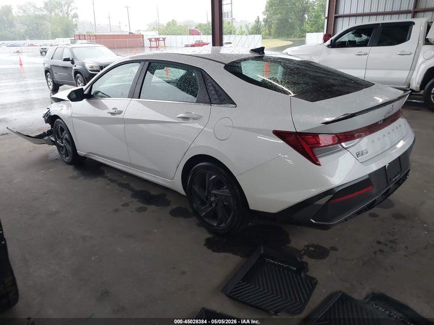 2026 Hyundai Elantra VIN KMHLS4DG3TU142292 IAAI salvage auction — FRONT END, Salvage Title, sold $7,300 on 2026-07-14 (photo 3)