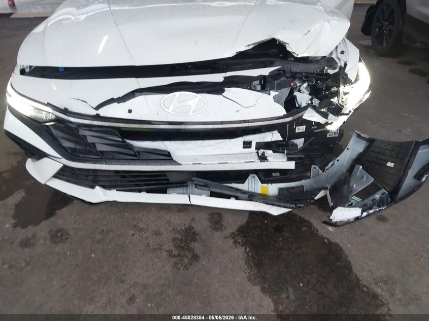 2026 Hyundai Elantra VIN KMHLS4DG3TU142292 IAAI salvage auction — FRONT END, Salvage Title, sold $7,300 on 2026-07-14 (photo 6)